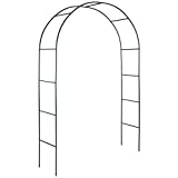 TecTake Arco giardino in ferro per rampicanti Arco per rosa decorationi | - disponibile in diverse...