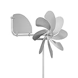 steel4you Speedy20 plus - Girandola segnavento in acciaio inox, diametro dell’elica 20 cm, con...