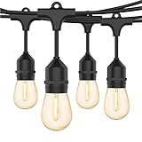 Svater Catena Luminosa Esterno LED, 128FT/39M S14 Catena Luci Stringa Esterno con 38 Plastica...