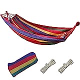 Firschoie Amaca Comoda in Tela 280 x 100 cm Lunghezza totale 280 cm Portata 300 kg, da Esterno, da...