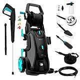 Cecotec Idropulitrice HydroBoost 3200 Induction ProClean. 3200 W, Motore brushless, Include...