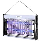 Neijiaer USB Lampada Antizanzare 3200V, Zanzariera Elettrica, 2 X UV LED Lampada Zanzare |...