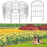 Recinzione Giardino in Metallo Palizzata da Giardino, 10 Recinzioni Decorative da Giardino, Design...